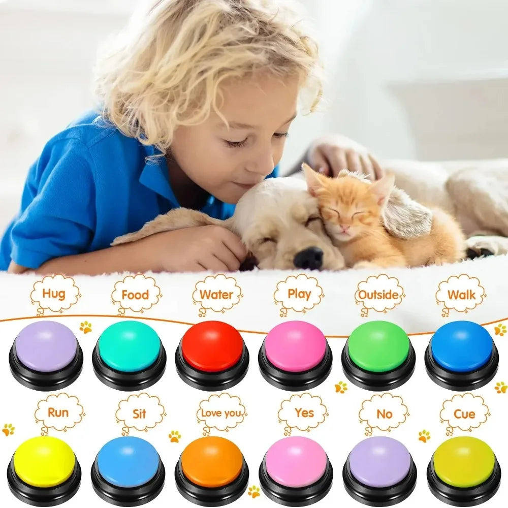 Communication Buttons for Pet Training