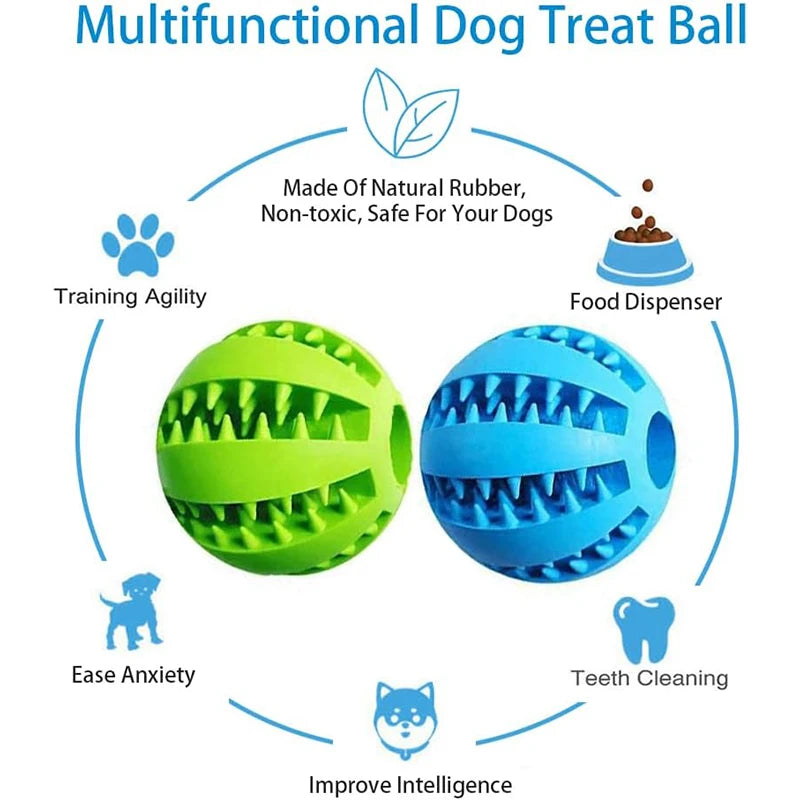 Dog Treat Feeder Toy Ball