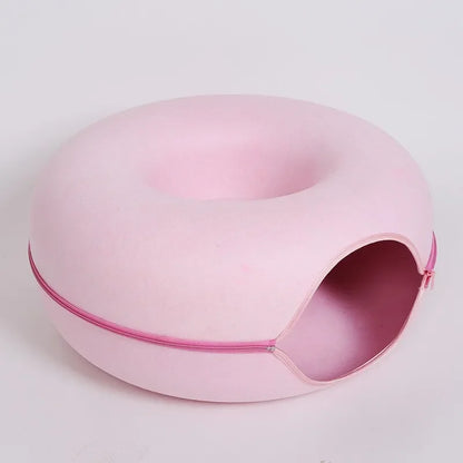 Cat Donut Tunnel Bed