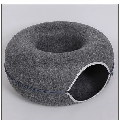 Cat Donut Tunnel Bed