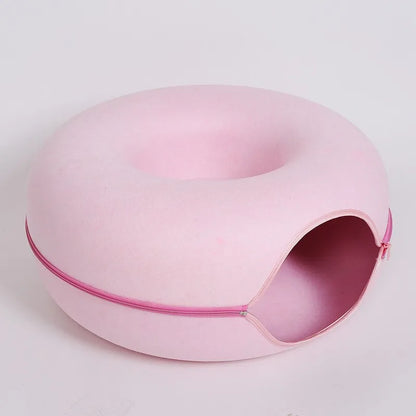 Cat Donut Tunnel Bed