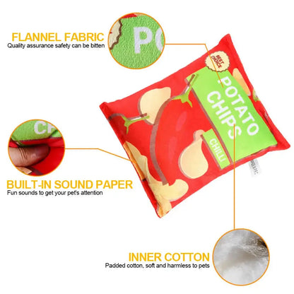 Potato Chip Bag Pet Toy