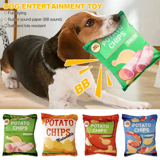 Potato Chip Bag Pet Toy