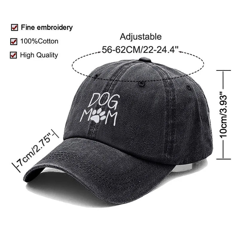 DoG  MOM Vintage Baseball Cap