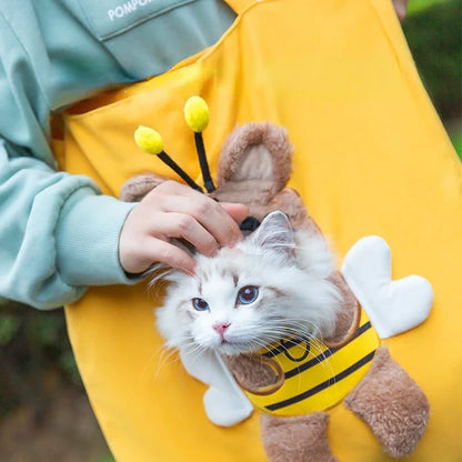 Cute Pet Canvas Travel Bag