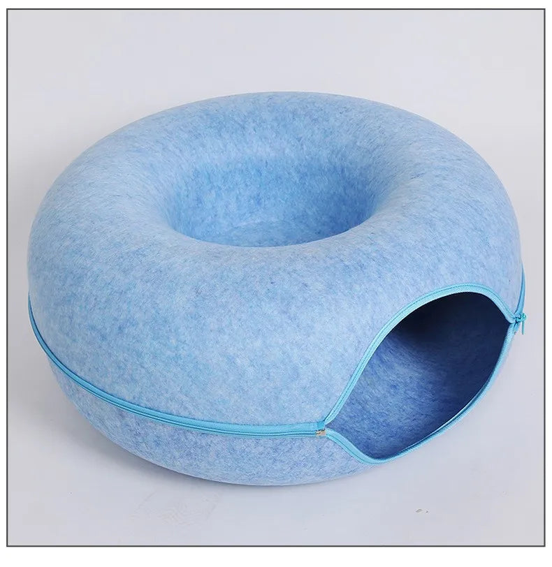 Cat Donut Tunnel Bed