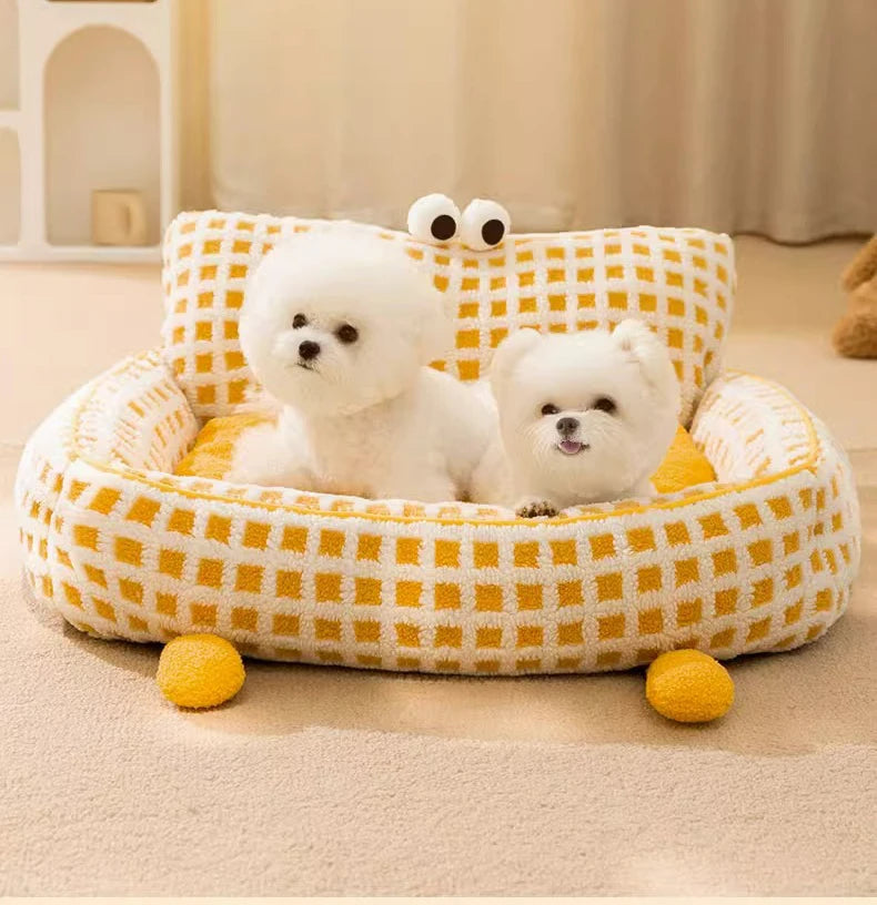 Pet Sofa Bed + Blanket