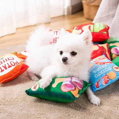 Potato Chip Bag Pet Toy