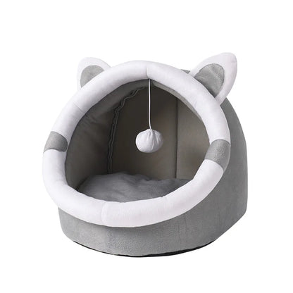 Cat Cave Bed w/ Toy