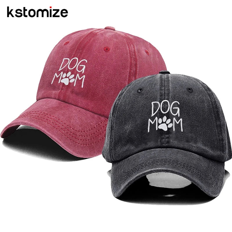 DoG  MOM Vintage Baseball Cap