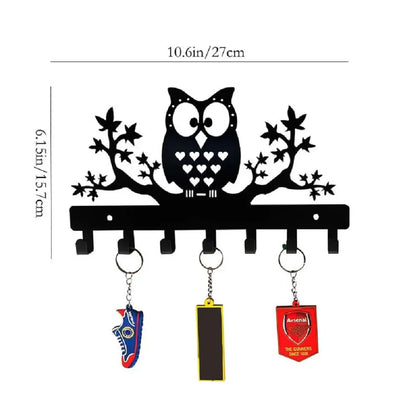 Cat Themed Key Rack