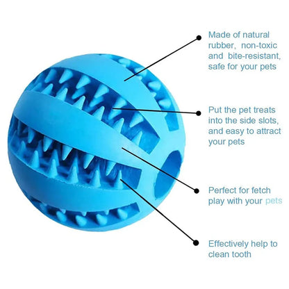 Dog Treat Feeder Toy Ball