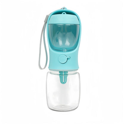 Portable Pet Food + Water Bottle