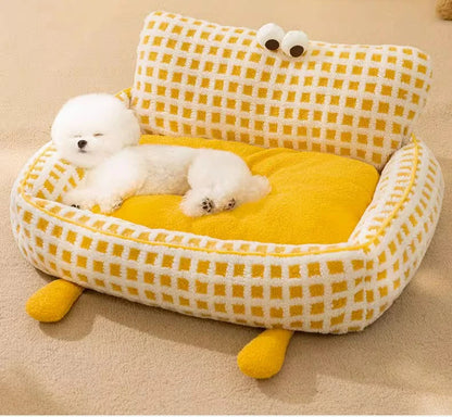 Pet Sofa Bed + Blanket