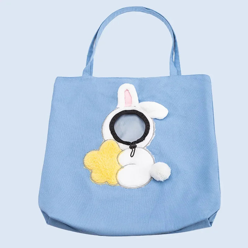 Cute Pet Canvas Travel Bag