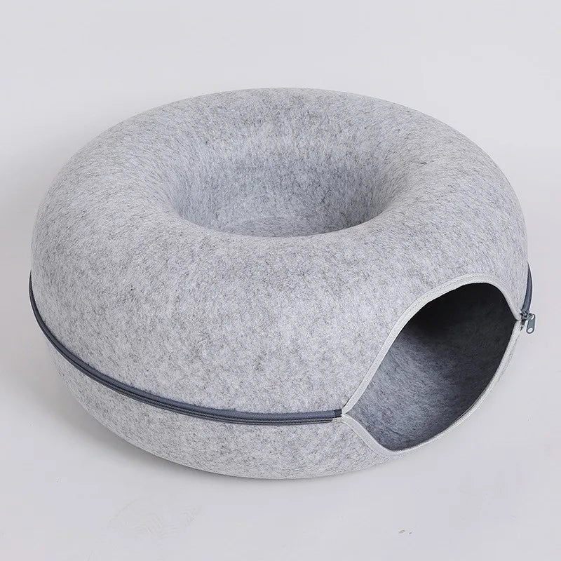 Cat Donut Tunnel Bed