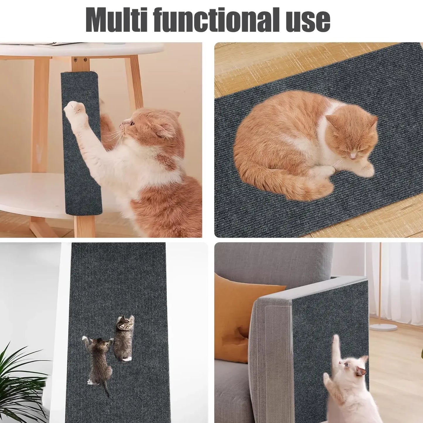 Self-Adhesive Scratch Carpet for Cats