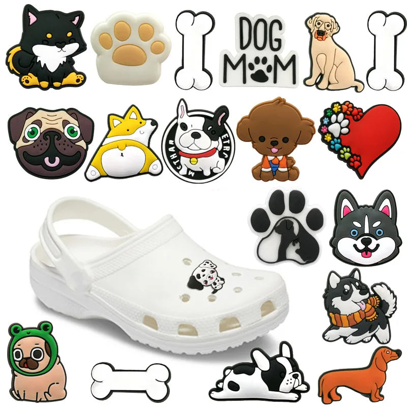 Dog Breed Shoe Charms