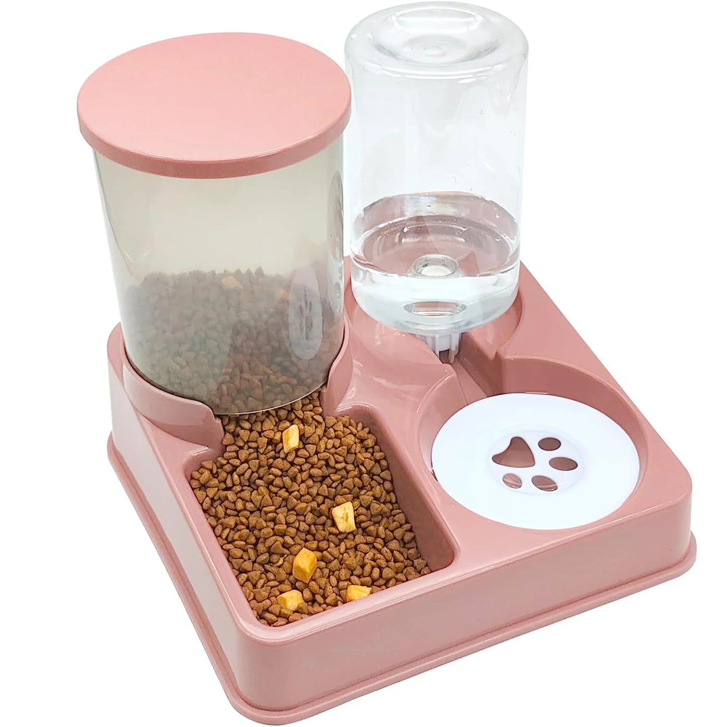 Automatic Cat Feeder + Water Dispenser Set, 2 In 1!