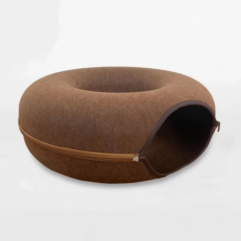 Cat Donut Tunnel Bed