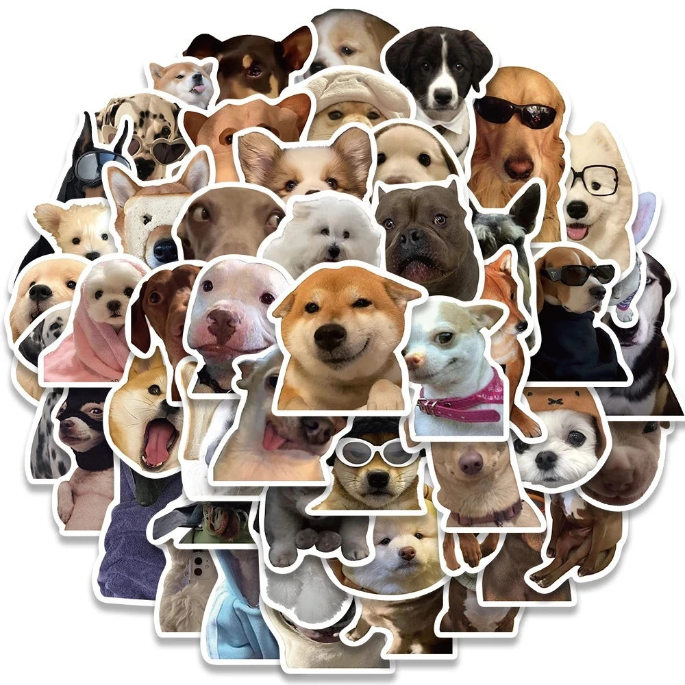 Cute Dogs / Cats MEME Stickers