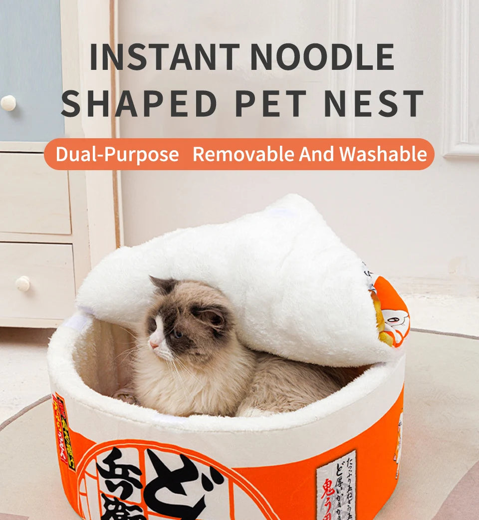 Super Large Instant Noodle Dog / Cat Bed